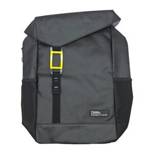 National Geographic Expeditions Backpack Black No Bottle New
